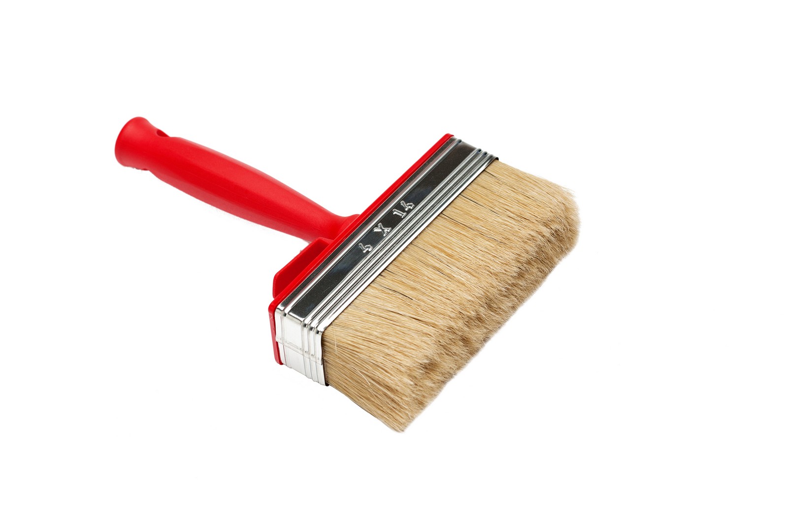 Brush 4×14 Red (natural bristles)